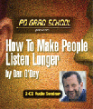 MAKE PEOPLE LISTEN LONGER Radio Programming Increase Ratings O'Day